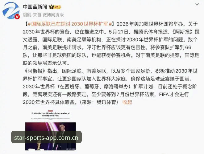 深度揭秘：2030世界杯扩军至66队的战略博弈与中国足球的机遇之谜